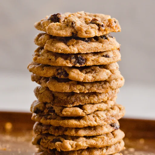 Vegan Oatmeal Raisin Cookies