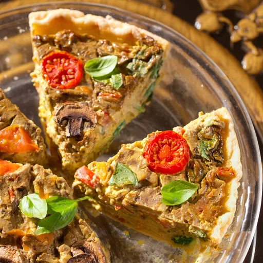 Quiche vegana