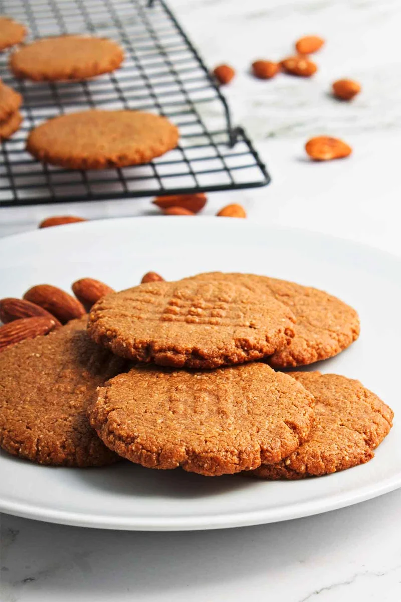 Biscuits véganes à la farine d’amande
