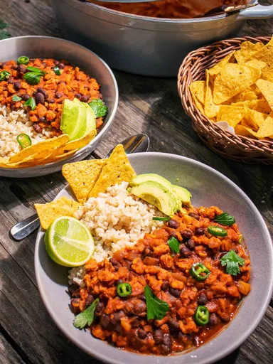 Vegan Chili (TVP Recipe)