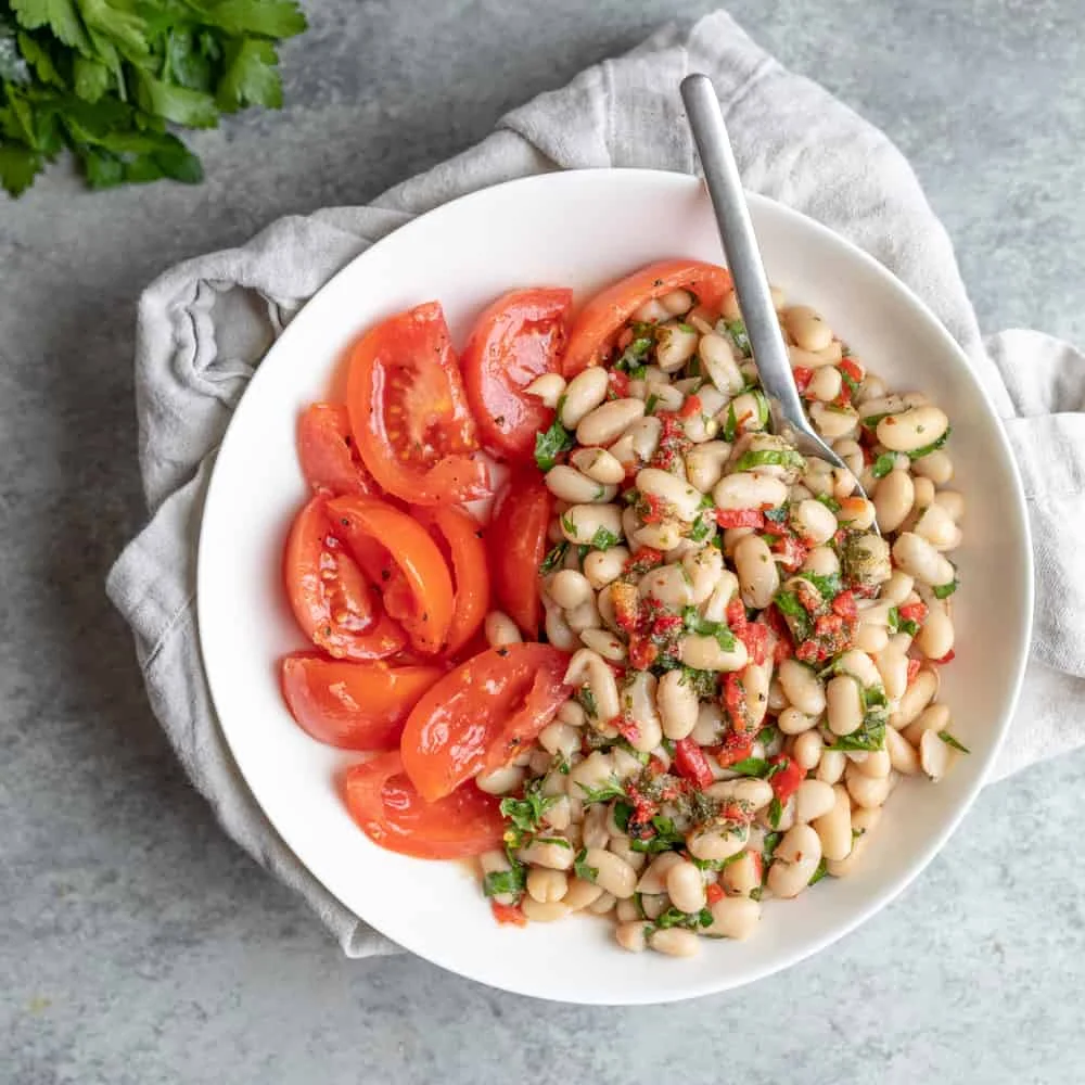 Marinated White Bean Salad