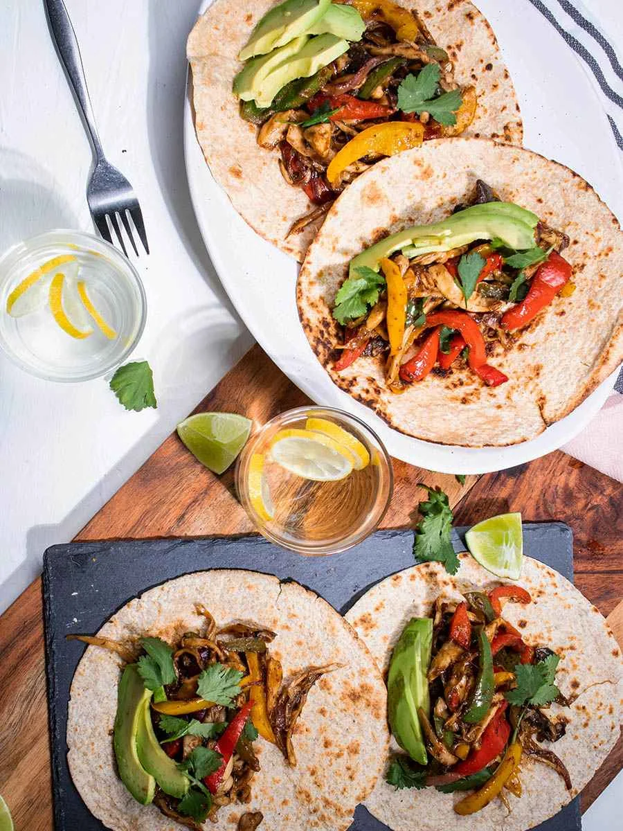 Vegan Fajitas Recipe in under 10 minutes