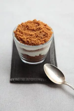 Mascarpone con galletas speculaas