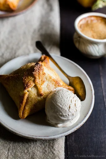 Apple Dumplings Stuffed With Brown Sugar Cranberry Butter