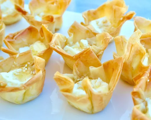 Baked Feta Honey Bites (Easy Phyllo Appetizer)