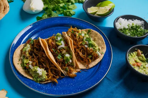 Carnitas de setas, una alternativa sin carne llena de sabor