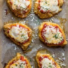 Pechugas de pollo a la parmesana al horno