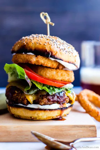 BBQ Chickpea Veggie Burgers Recipe