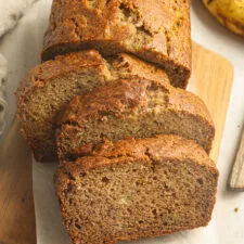 Pan de Plátano Casero
