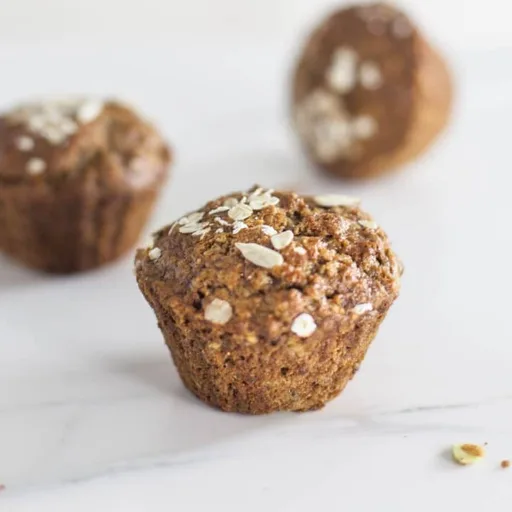 Muffins de Porridge para el Desayuno (Muffins de Avena)