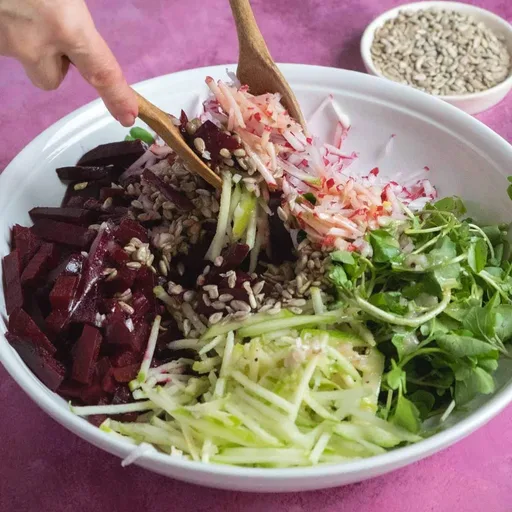 Roasted Beet and Apple Salad
