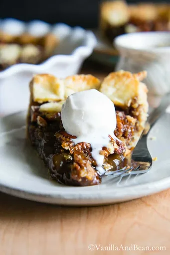 Bourbon Pecan Pie Without Corn Syrup