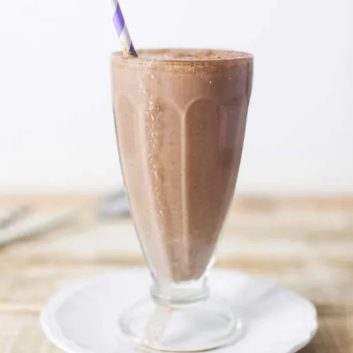 Batido de avena y chocolate