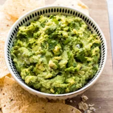 Receta de Guacamole Estilo Chipotle