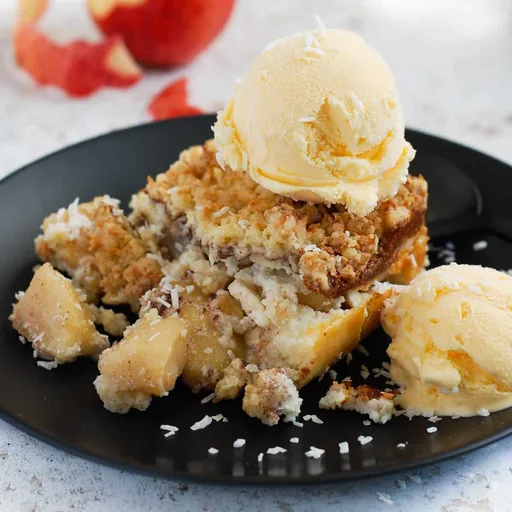 Tarta Crumble de Manzana