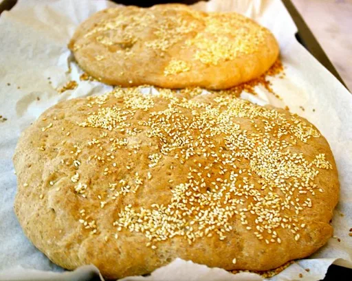Whole Wheat Greek Flatbread-Lagana