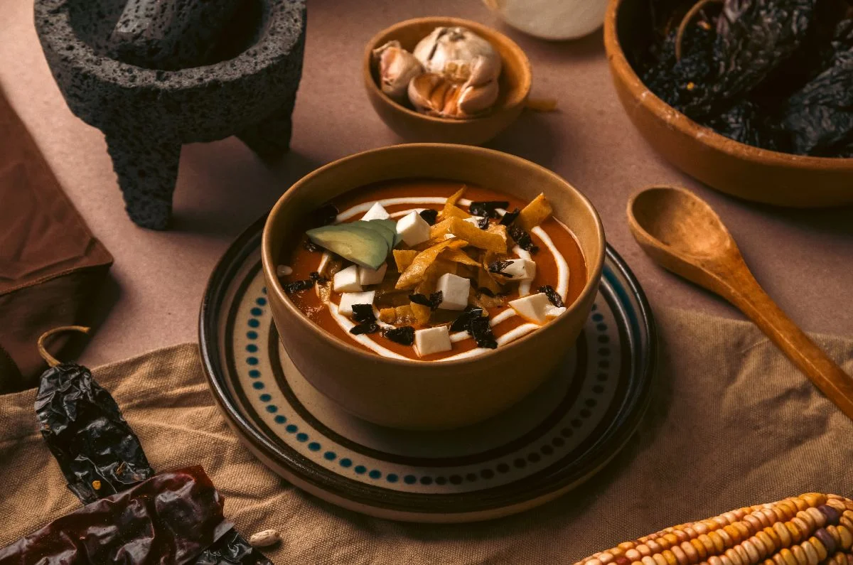 Receta auténtica de sopa tarasca estilo Michoacán