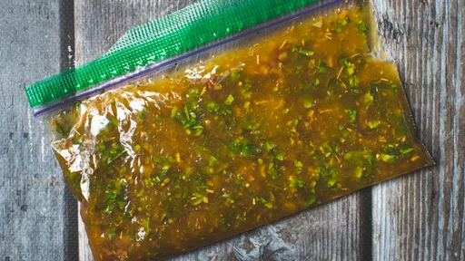 Homemade balsamic marinade