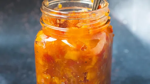 Homemade fruit ketchup