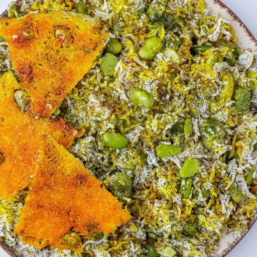 Baghali Polo - Arroz persa con habas