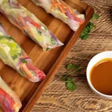 Easy Vegan Spring Rolls