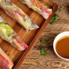 Rollitos de primavera veganos fáciles