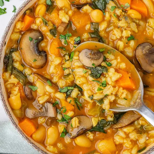 Barley Soup (Hearty & Packed with Veggies)