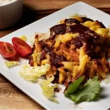 Cheesy Hash Brown Enchiladas