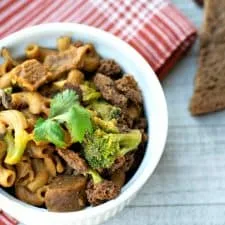 Brat and Broccoli Casserole