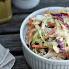 Creamy Vegan Coleslaw