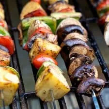 Grilled Vegetable Kabobs