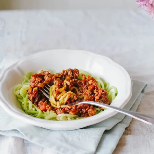 Mushroom Courgetti Bolognese