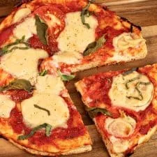 Oil-Free Vegan Pan PIZZA