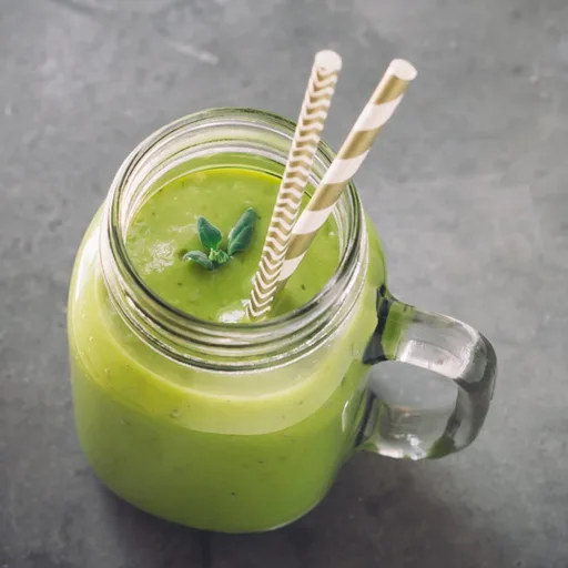 Batido verde tropical