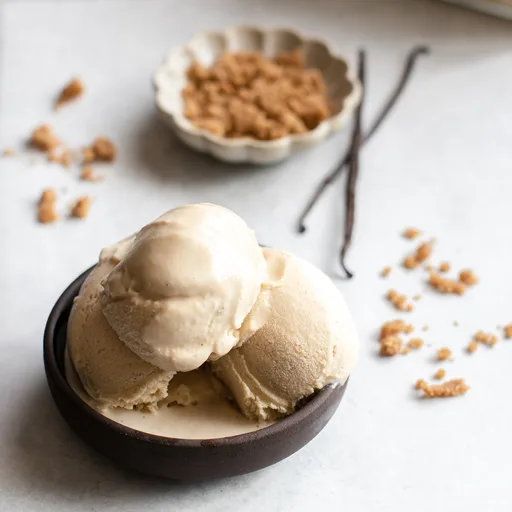 Vanilla Bean Brown Sugar Frozen Custard