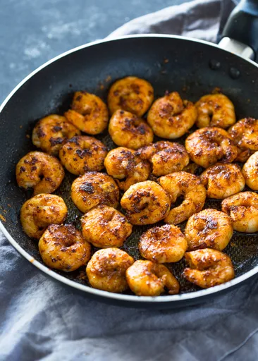 The Best 10 Minute Cajun Blackened Shrimp
