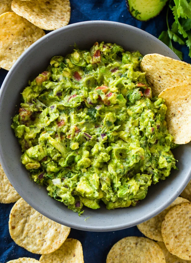 the BEST chunky guacamole