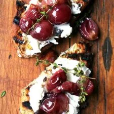 Focaccia con l'uva