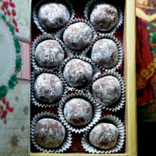 Easy, Festive (and Boozy!) Rum Balls Recipe