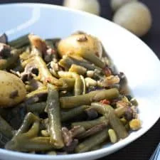Southern Style Vegan Green Beans