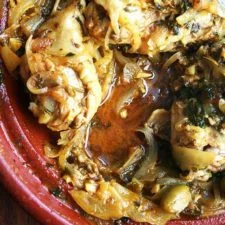 Chicken with Preserved Lemons & Green Olives