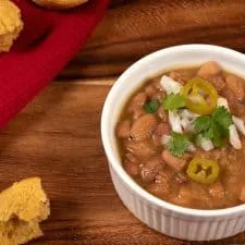Judías para sopa veganas