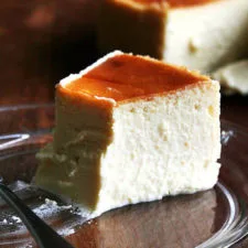 Tarta de queso con limón y ricotta