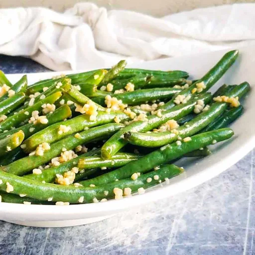 Sauteed Garlic Green Beans