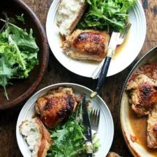 One-Pan Chicken with Sherry Vinegar Sauce