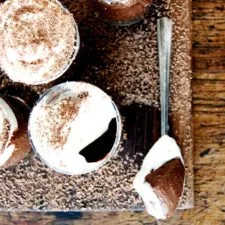 Pot de crème de chocolate en 60 minutos