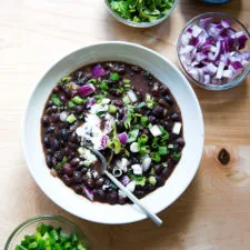 Simple Black Bean Soup