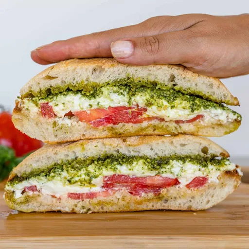 Burrata Caprese Sandwich