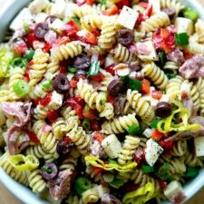 Ensalada de pasta estilo pastelería