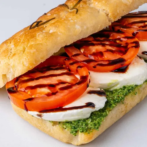 Sándwich Caprese